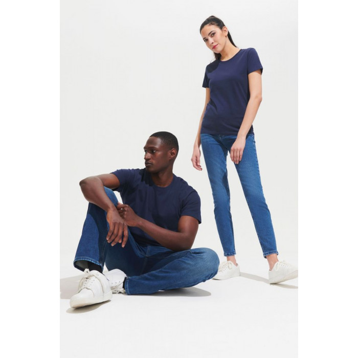 Футболка Regent 150 синяя (джинс), размер XXS