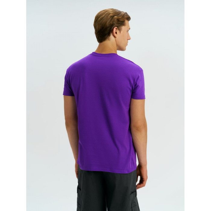 Футболка Regent 150 темно-фиолетовая, размер XXL