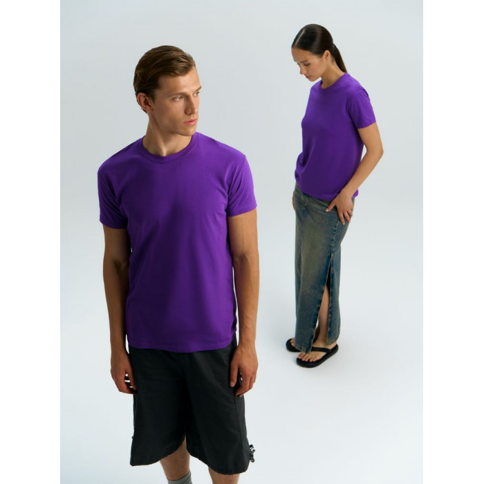 Футболка Regent 150 темно-фиолетовая, размер XXL