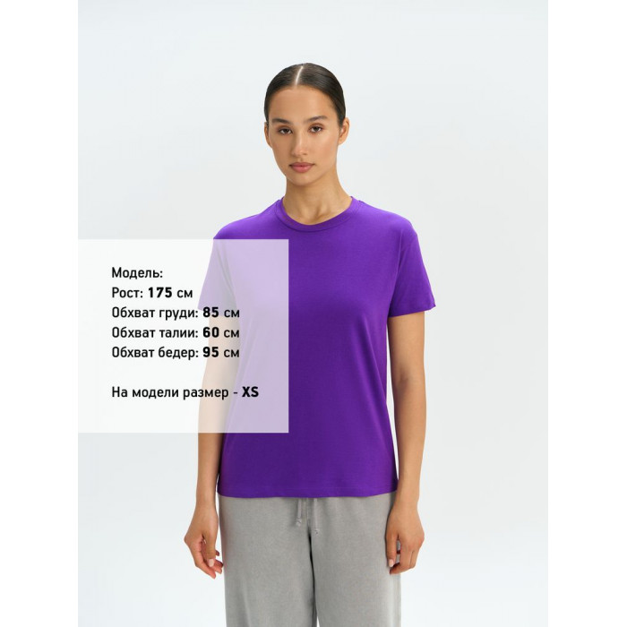 Футболка Regent 150 темно-фиолетовая, размер XXL