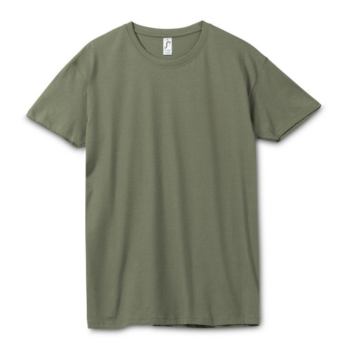 Футболка унисекс Regent 150, хаки, размер 3XL