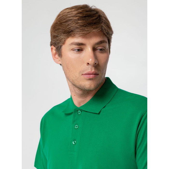 Рубашка поло мужская Summer 170 ярко-зеленая, размер XXL