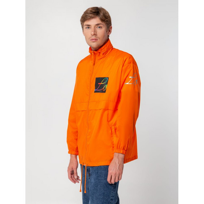 Ветровка из нейлона Surf 210 оранжевая, размер XXL