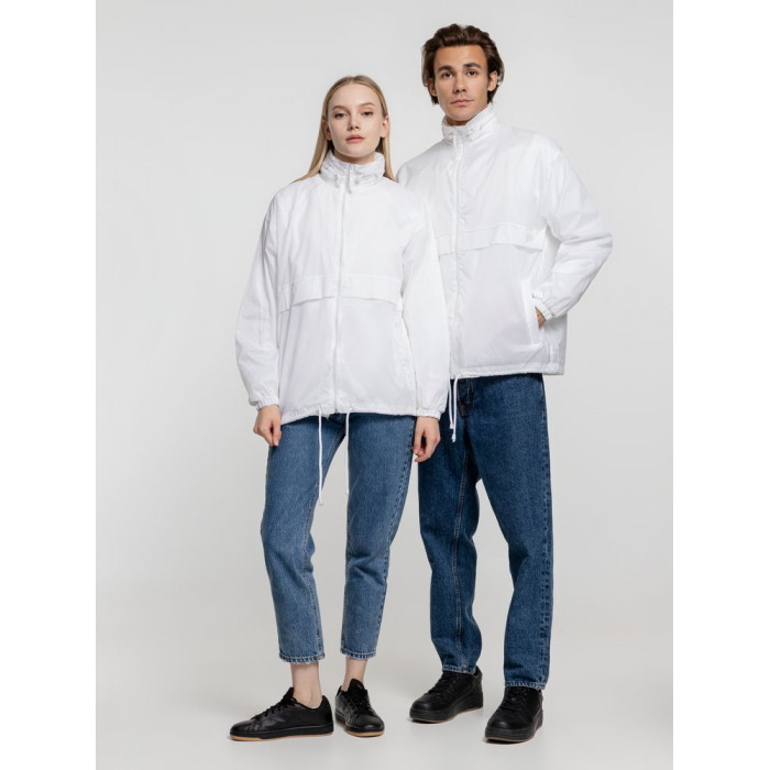 Ветровка из нейлона Surf 210 белая, размер XXL