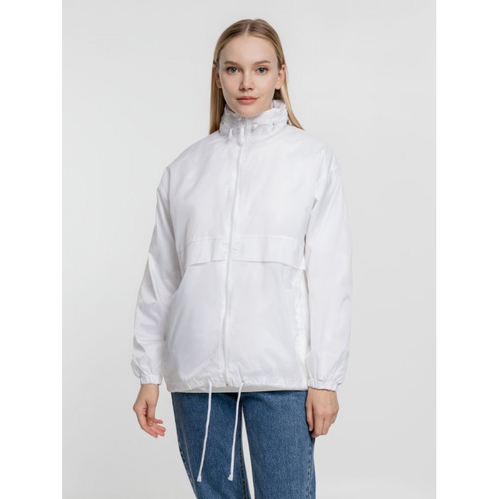 Ветровка из нейлона Surf 210 белая, размер XXL