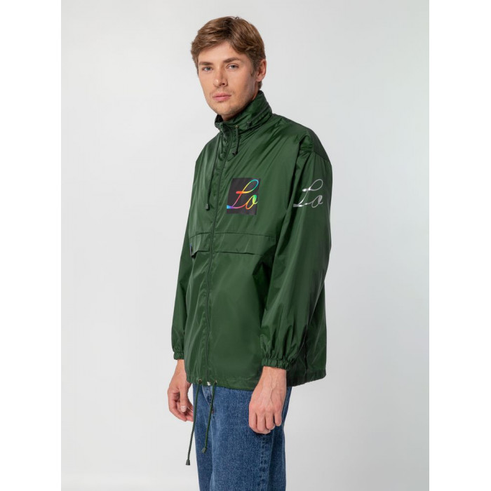 Ветровка из нейлона Surf 210 зеленая, размер XXL