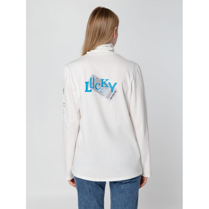 Водолазка Urban, молочно-белая, размер XS/S