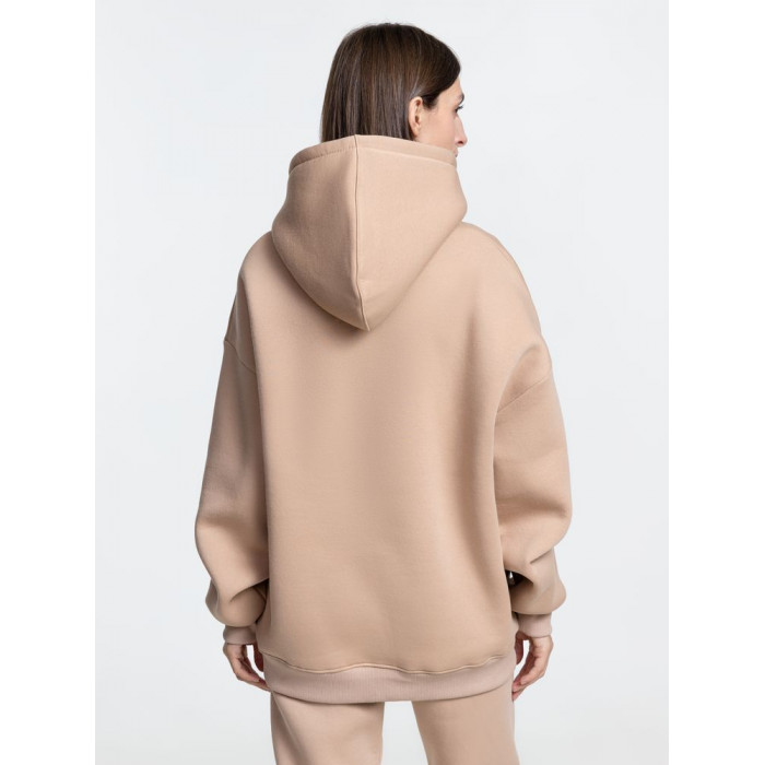 Худи Kulonga Oversize, бежевое, размер ХL/ХХL