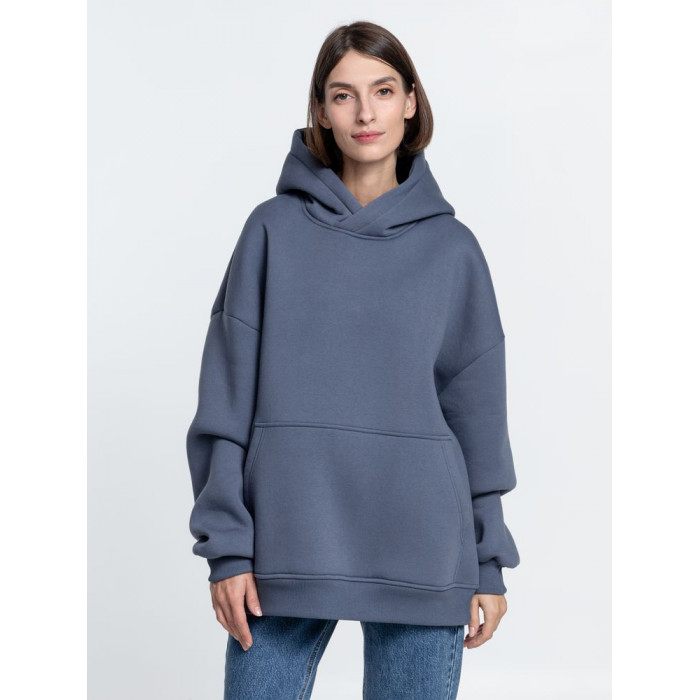 Худи Kulonga Oversize, темно-серое, размер 3XL/4XL