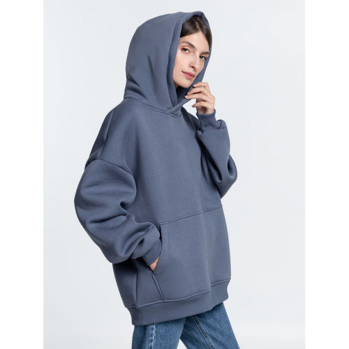 Худи Kulonga Oversize, темно-серое, размер 3XL/4XL