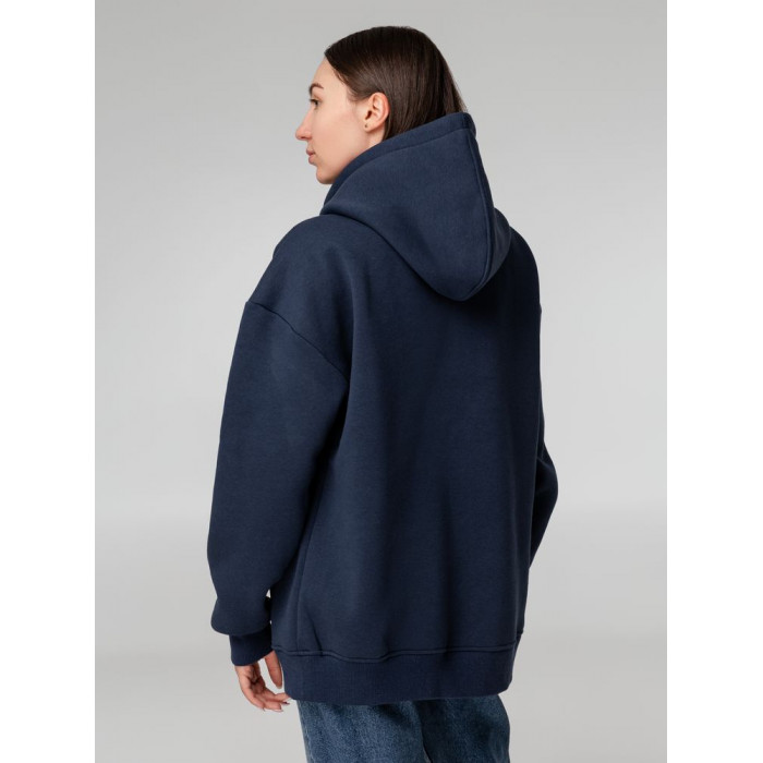 Худи Kulonga Oversize, темно-синее, размер ХS/S