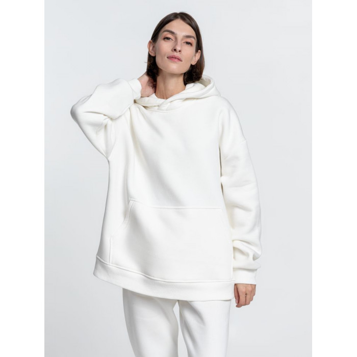 Худи Kulonga Oversize, молочно-белое, размер 3XL/4XL