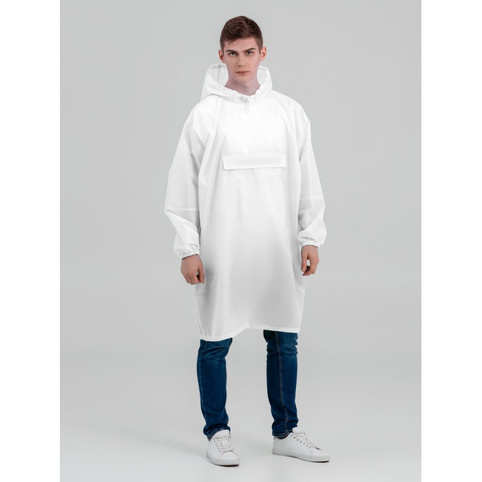 Дождевик-анорак Alatau, белый, единый размер