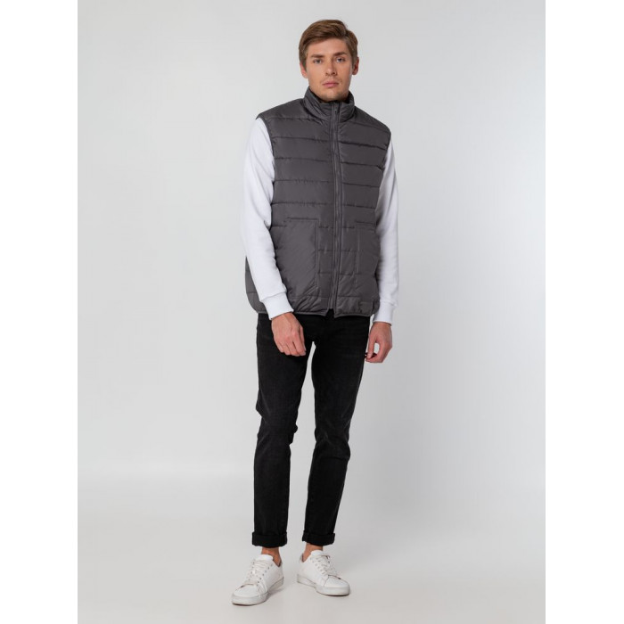 Жилет Leven, темно-серый (графит), размер 3XL