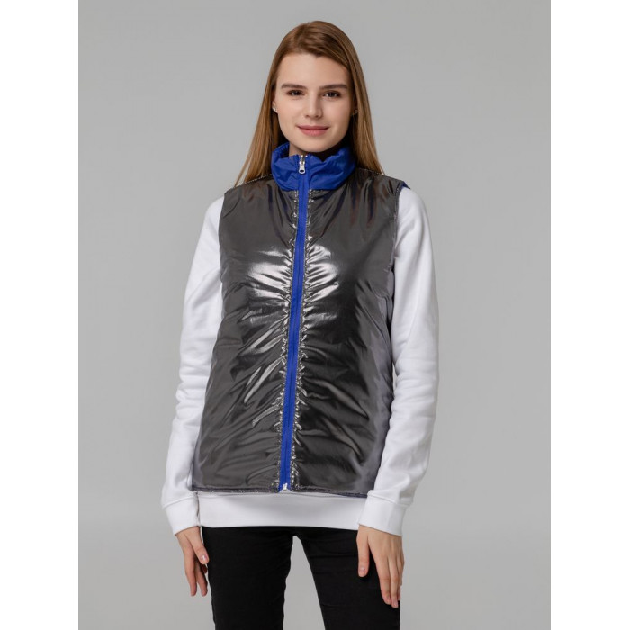 Жилет двусторонний Climb, ярко-синий (сапфир), размер XXL