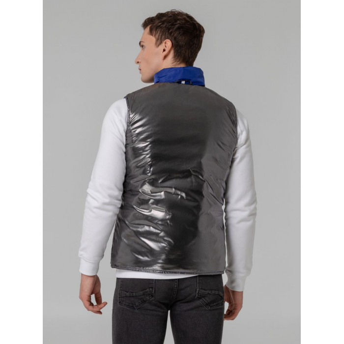 Жилет двусторонний Climb, ярко-синий (сапфир), размер XXL