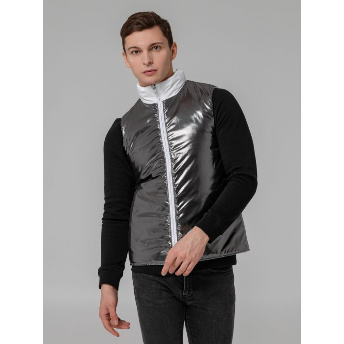 Жилет двусторонний Climb, белый, размер XXL