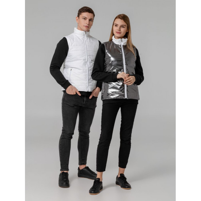 Жилет двусторонний Climb, белый, размер XXL