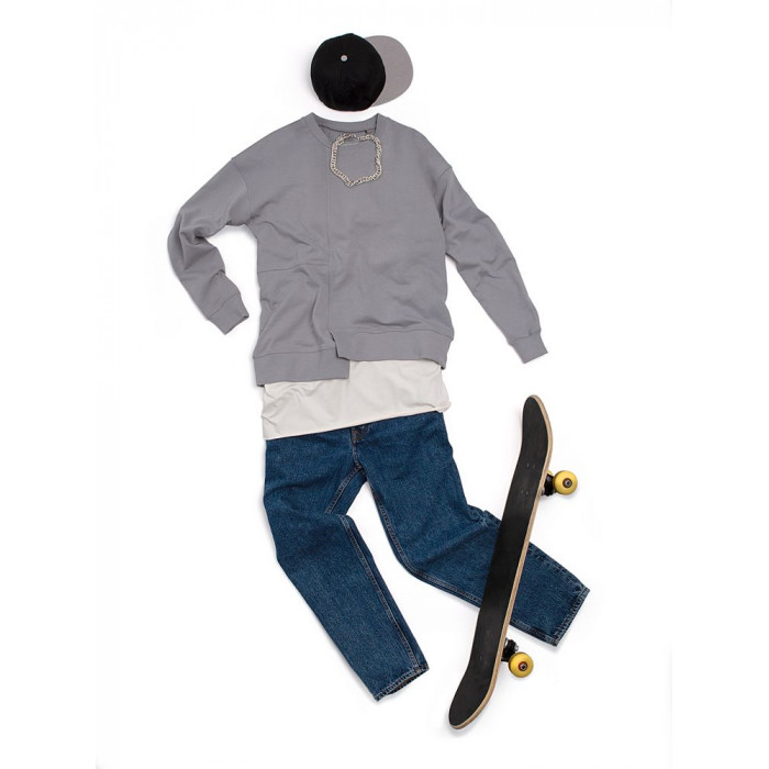 Свитшот Neofit, светло-серый, размер XL/ XXL