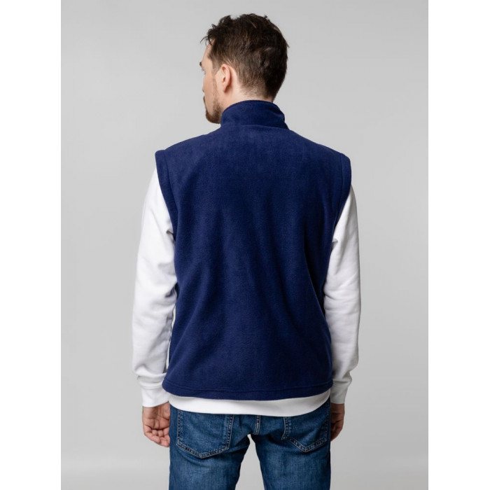 Жилет флисовый Manakin, темно-синий, размер XS/S