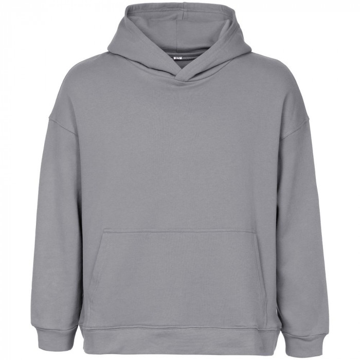 Худи оверсайз унисекс Outshine, серое, размер XL/2XL