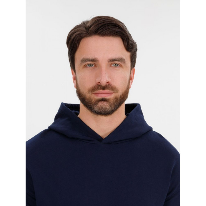 Худи оверсайз унисекс Outshine, темно-синее, размер XL/2XL