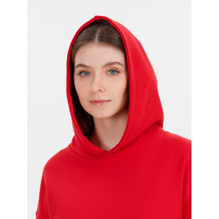 Худи оверсайз унисекс Outshine, красное, размер XL/2XL