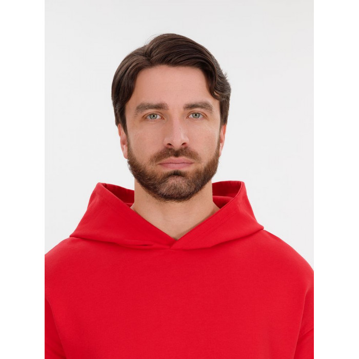 Худи оверсайз унисекс Outshine, красное, размер XL/2XL