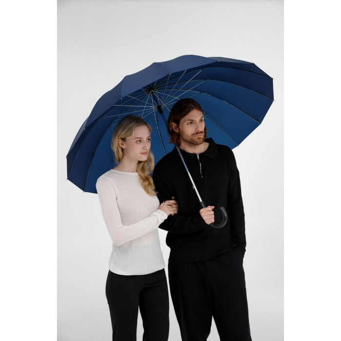 Зонт-трость Hit Golf, темно-синий