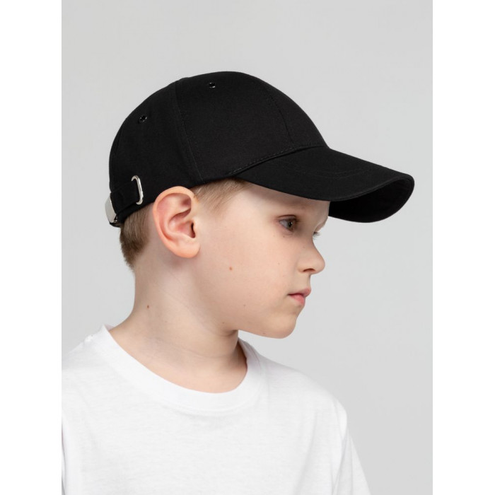 Бейсболка детская Capture Kids, черная