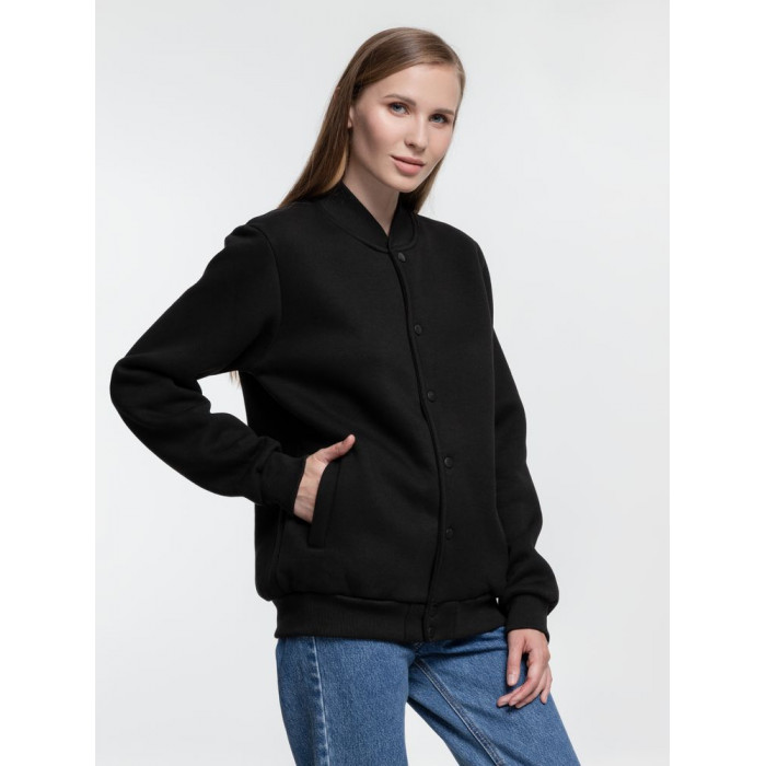 Бомбер Graduate, черный, размер XXL