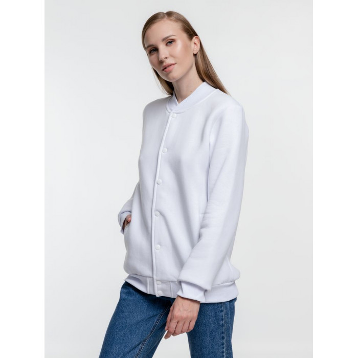 Бомбер Graduate, белый, размер XXL