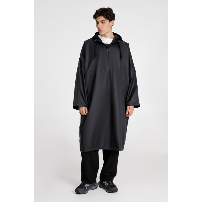 Дождевик-анорак R1, черный, размер XL/XXL