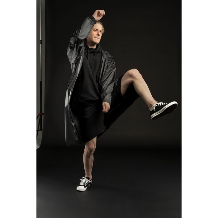 Дождевик R2, черный, размер XL/XXL