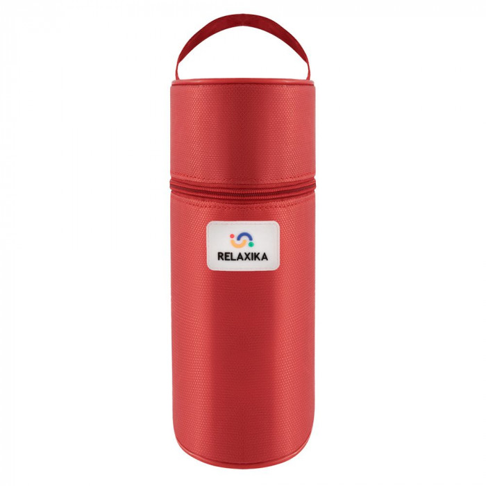 Термос Relaxika Duo 1200 в чехле, стальной