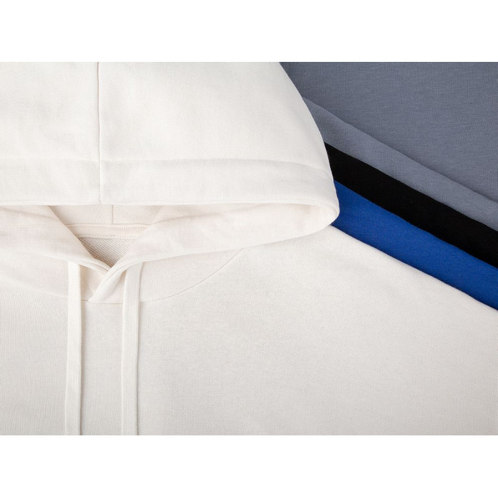 Худи унисекс H2, серое, размер XL/XXL