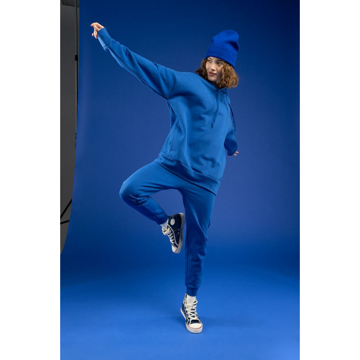 Худи унисекс H2, синее, размер XL/XXL