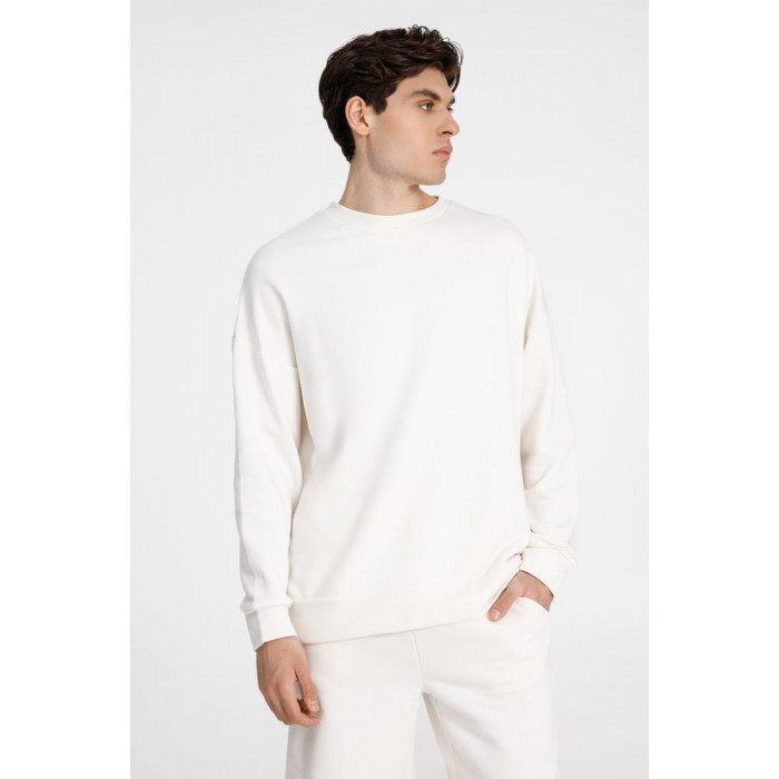 Свитшот унисекс S2, молочно-белый, размер XL/XXL