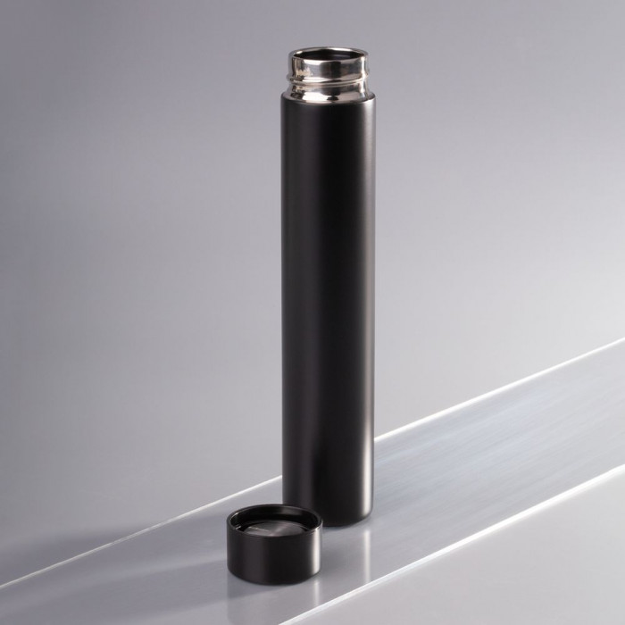 Термобутылка Metropolis, черная