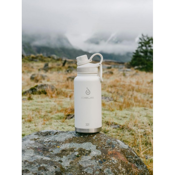 Термобутылка Fujisan XL 2.0, белая (молочная)