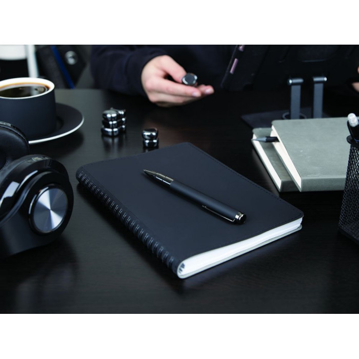 Ручка шариковая Kugel Gunmetal, черная