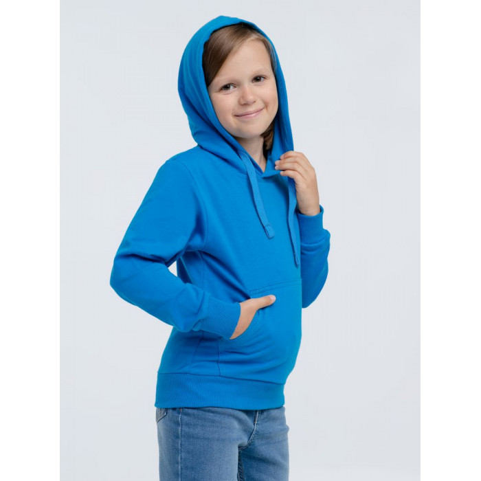 Худи детское Kirenga 2.0 Kids, бирюзовое, 12 лет