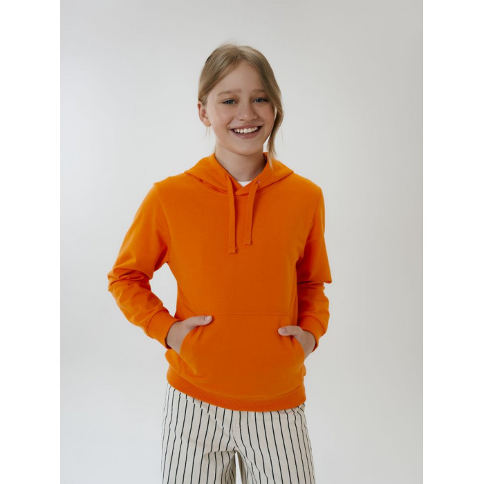 Худи детское Kirenga Kids 2.0, оранжевое, 10 лет