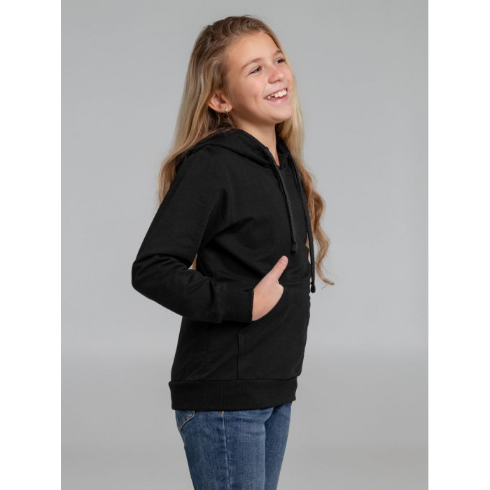 Худи детское Kirenga Kids 2.0, черное, 14 лет