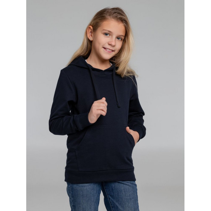 Худи детское Kirenga Kids 2.0, темно-синее, 10 лет