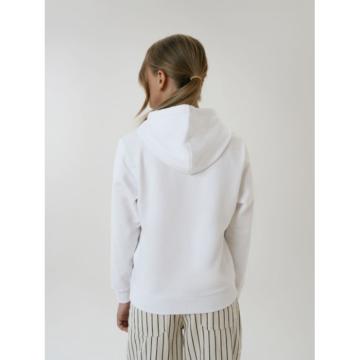 Худи детское Kirenga Kids 2.0, белое, 10 лет