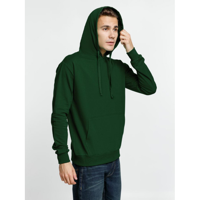 Худи Kirenga 2.0, темно-зеленое, размер 4XL