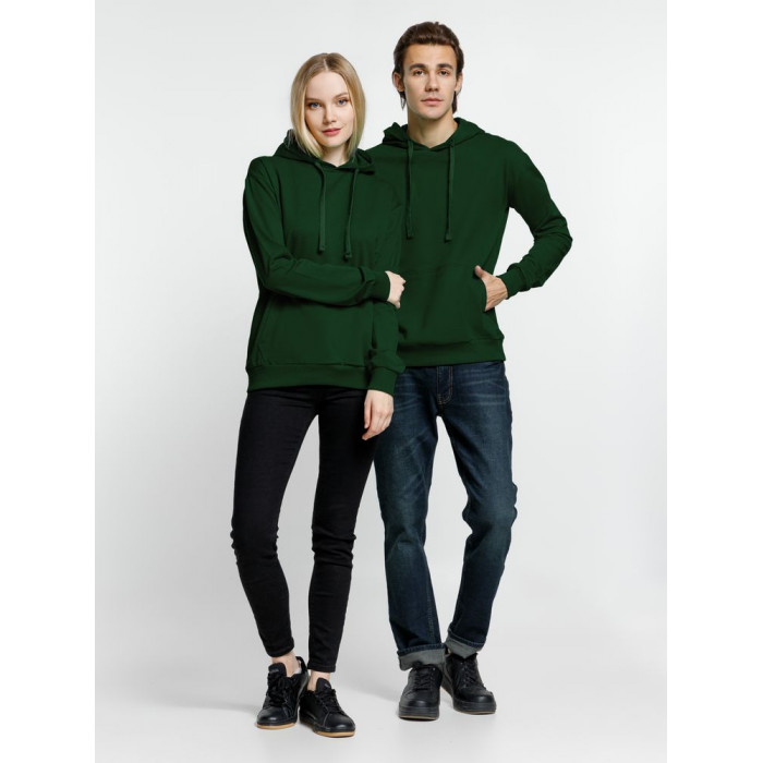 Худи Kirenga 2.0, темно-зеленое, размер 4XL