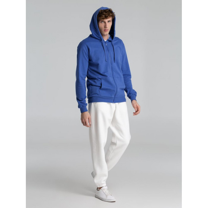 Толстовка на молнии с капюшоном Siverga 2.0, ярко-синяя, размер 5XL
