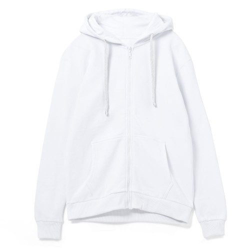 Толстовка на молнии с капюшоном Siverga 2.0, белая, размер 5XL